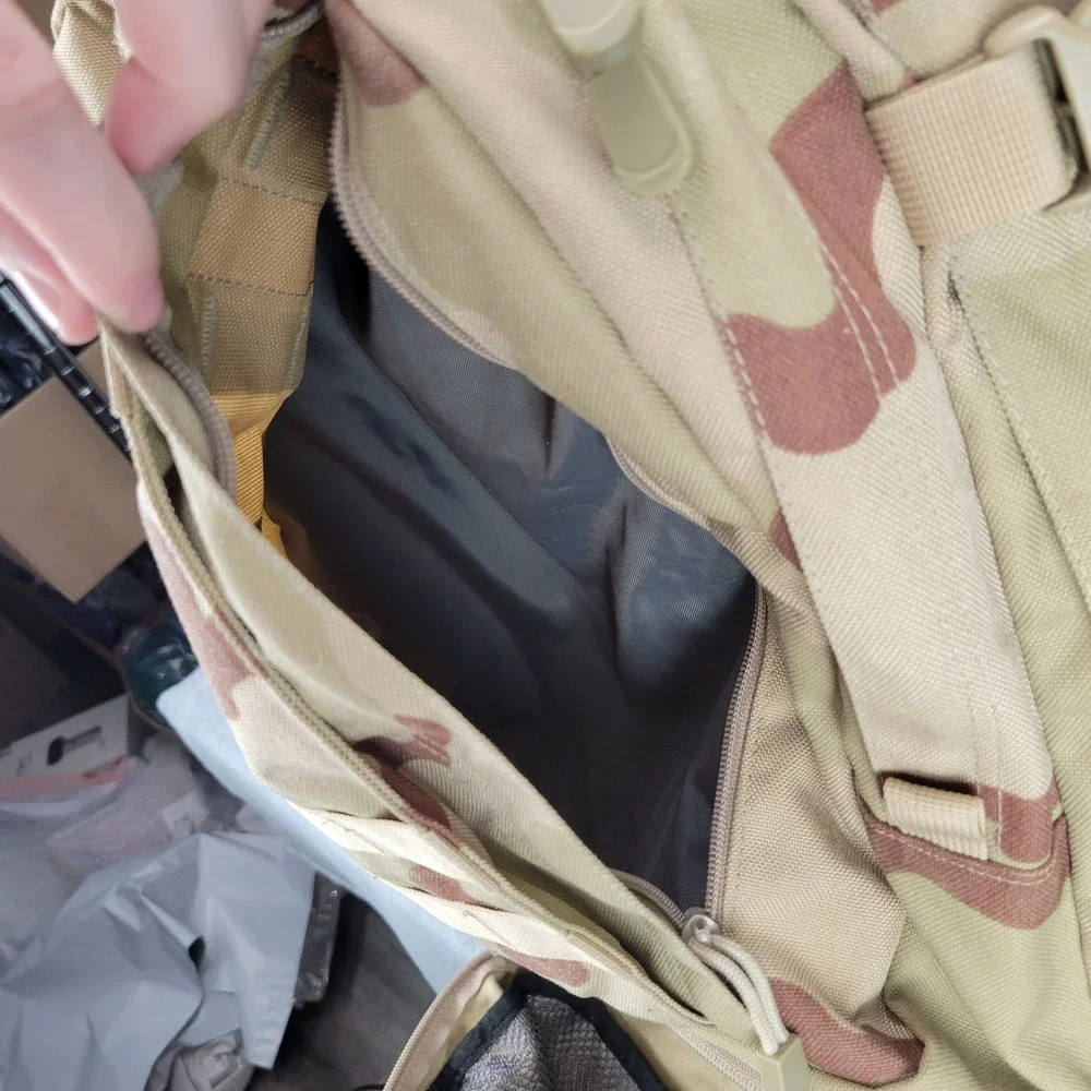 CamelBak Maximum Gear Tactical Backpack Mens XL Desert Camo Hydration Pack MOLLE